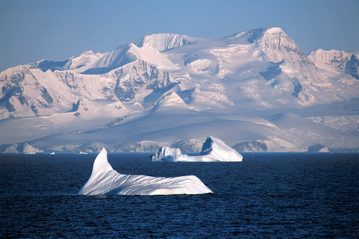 North of the South Pole